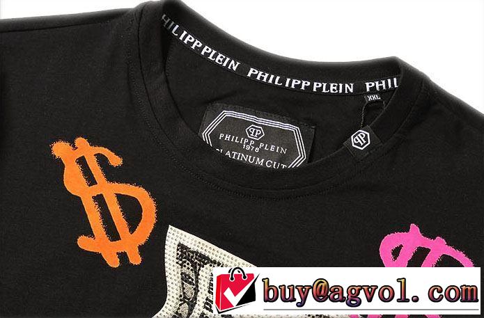 素敵カジュアルの春夏コレクションPHILIPP PLEIN Tシャツ/半袖 2色可選フィリッププレイン 2019年春夏シーズンの人気