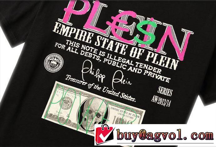素敵カジュアルの春夏コレクションPHILIPP PLEIN Tシャツ/半袖 2色可選フィリッププレイン 2019年春夏シーズンの人気
