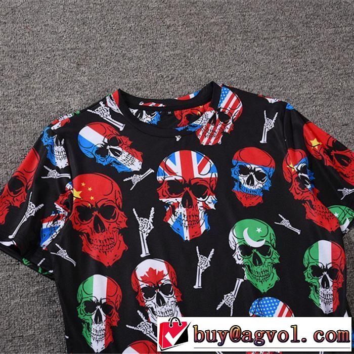 PHILIPP PLEIN Tシャツ/半袖  2019夏ファション新品 フィリッププレイン オススメしたい最新注目ファション