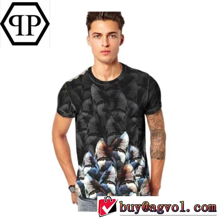 《2019年》今、注目のストリート Tシャツ/半袖 フィリッププレイン新作限定早い者勝ち  PHILIPP PLEIN