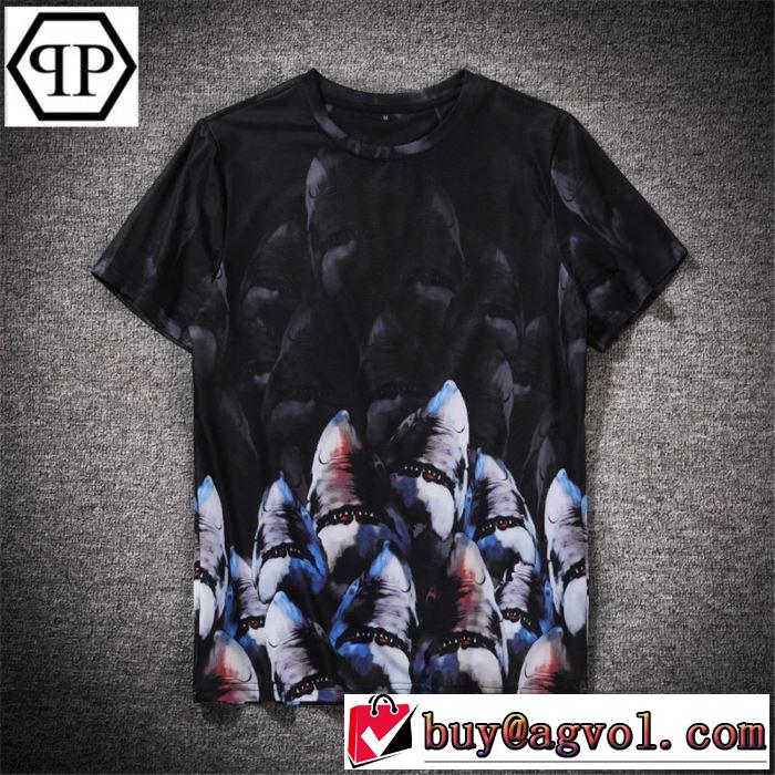 《2019年》今、注目のストリート Tシャツ/半袖 フィリッププレイン新作限定早い者勝ち  PHILIPP PLEIN