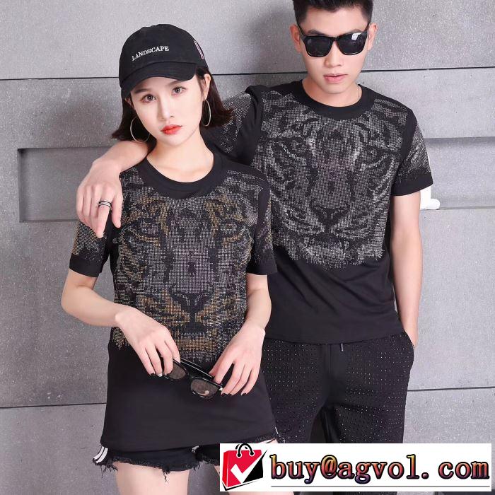 今風の着こなし新品 Tシャツ/半袖 PHILIPP PLEIN フィリッププレイン2019春夏人気トレンドアイテム