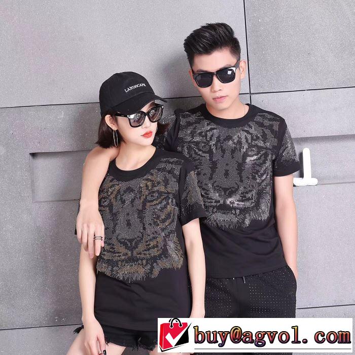 今風の着こなし新品 Tシャツ/半袖 PHILIPP PLEIN フィリッププレイン2019春夏人気トレンドアイテム