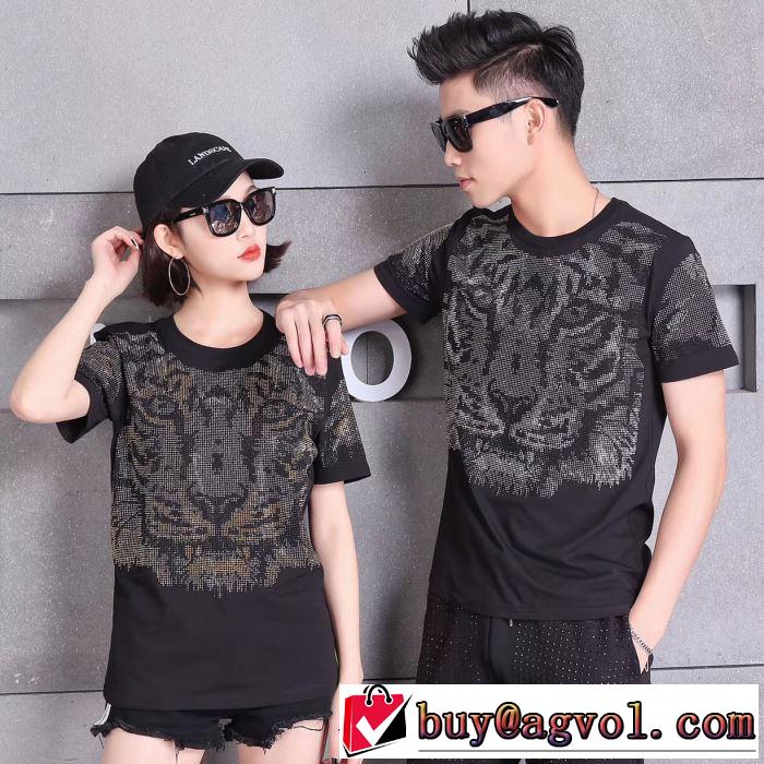 今風の着こなし新品 Tシャツ/半袖 PHILIPP PLEIN フィリッププレイン2019春夏人気トレンドアイテム