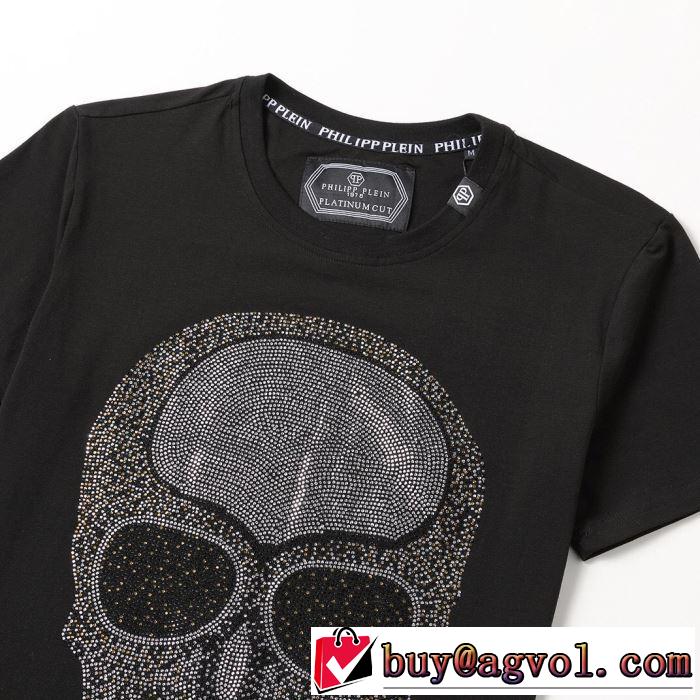 夏らしい季節感 Tシャツ/半袖  フィリッププレイン2019春夏も引き続き人気セール  PHILIPP PLEIN