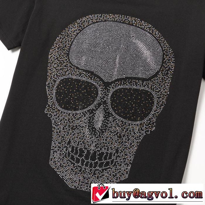 夏らしい季節感 Tシャツ/半袖  フィリッププレイン2019春夏も引き続き人気セール  PHILIPP PLEIN