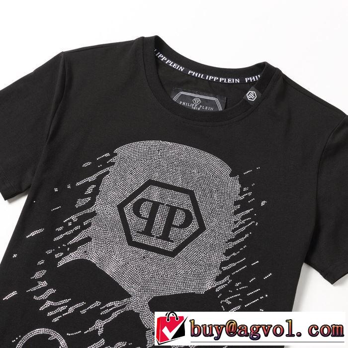 注目度が高まり最新コレクション Tシャツ/半袖 3色可選 PHILIPP PLEIN2019SSのトレンド商品  フィリッププレイン