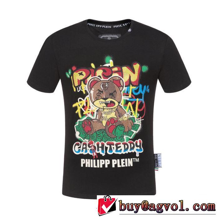 《2019年》今、注目のストリート  PHILIPP PLEIN Tシャツ/半袖 夏らしい季節感 フィリッププレイン
