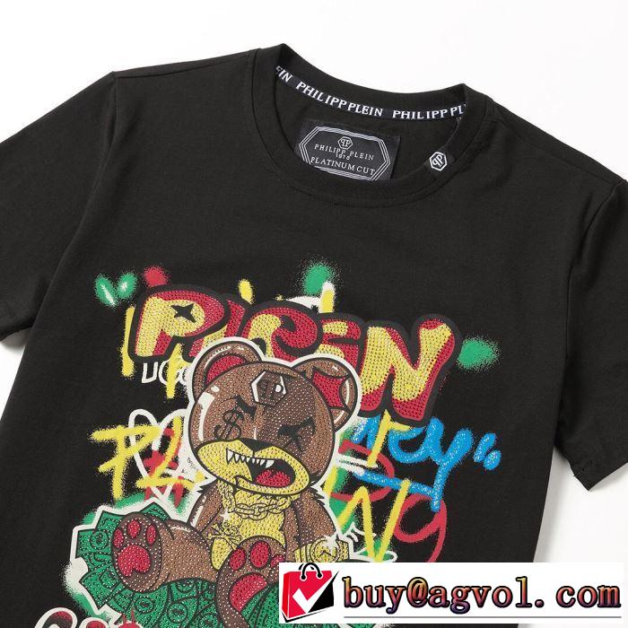 《2019年》今、注目のストリート  PHILIPP PLEIN Tシャツ/半袖 夏らしい季節感 フィリッププレイン
