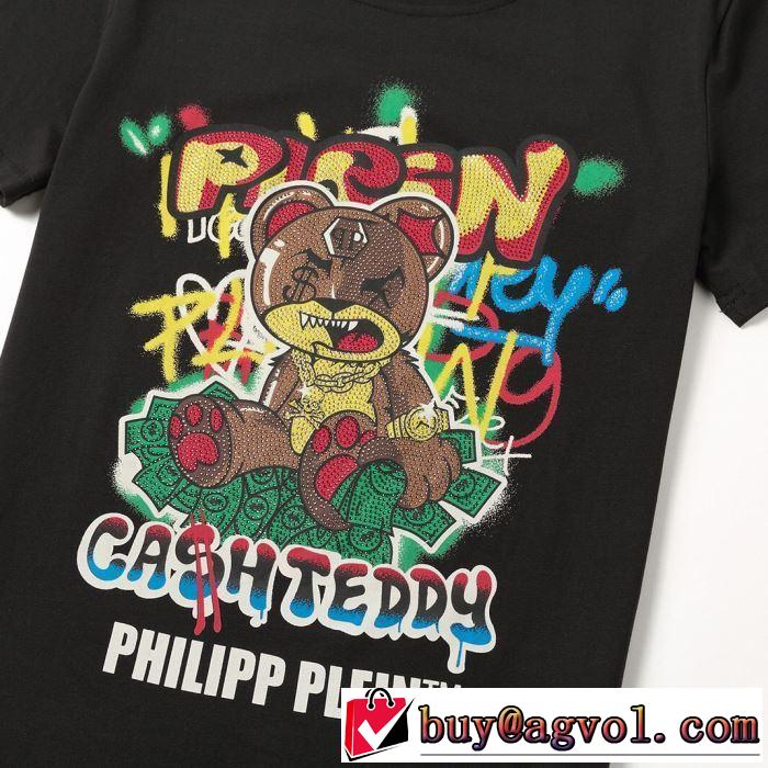 《2019年》今、注目のストリート  PHILIPP PLEIN Tシャツ/半袖 夏らしい季節感 フィリッププレイン