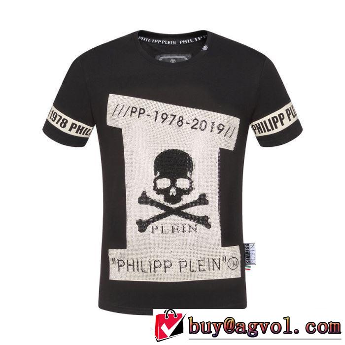 2色可選フィリッププレイン 2019夏ファション新品  PHILIPP PLEIN 都市独特のトレンドアイテム Tシャツ/半袖