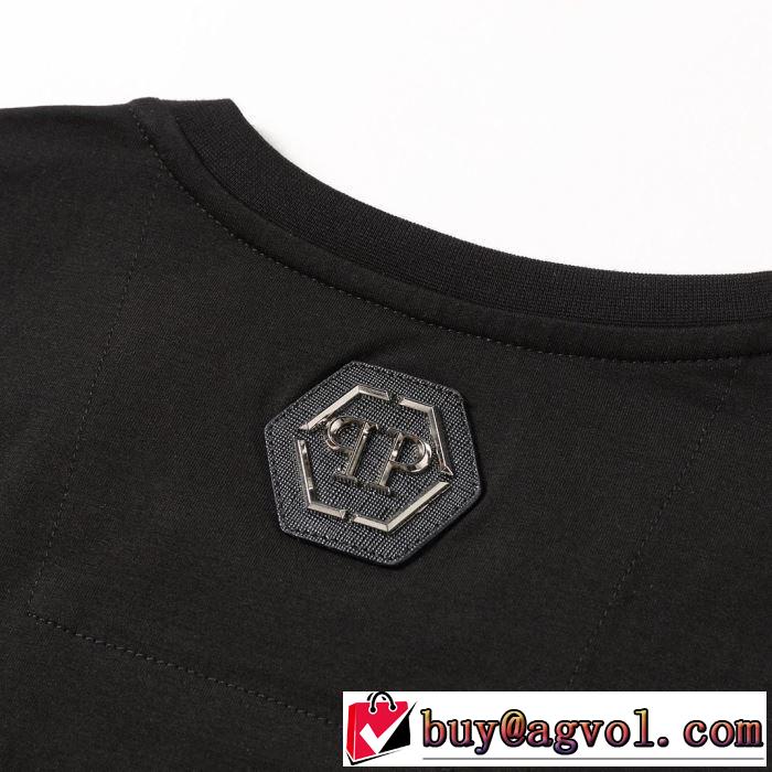 2色可選フィリッププレイン 2019夏ファション新品  PHILIPP PLEIN 都市独特のトレンドアイテム Tシャツ/半袖