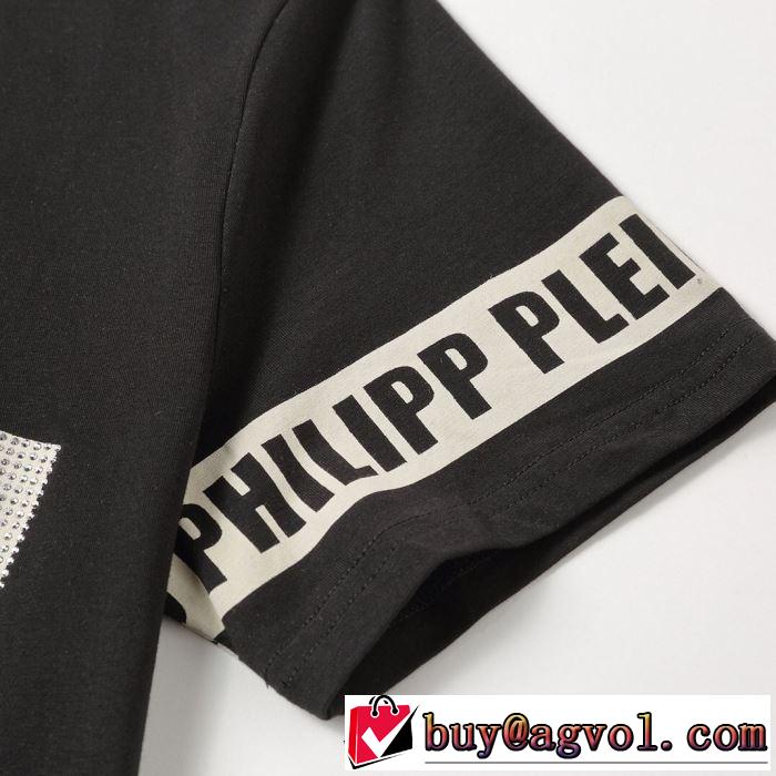2色可選フィリッププレイン 2019夏ファション新品  PHILIPP PLEIN 都市独特のトレンドアイテム Tシャツ/半袖