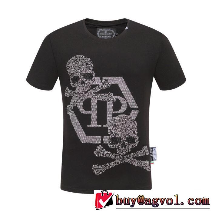 フィリッププレイン2019SSのトレンド商品 PHILIPP PLEIN 夏のコーデには欠かせない Tシャツ/半袖 2色可選