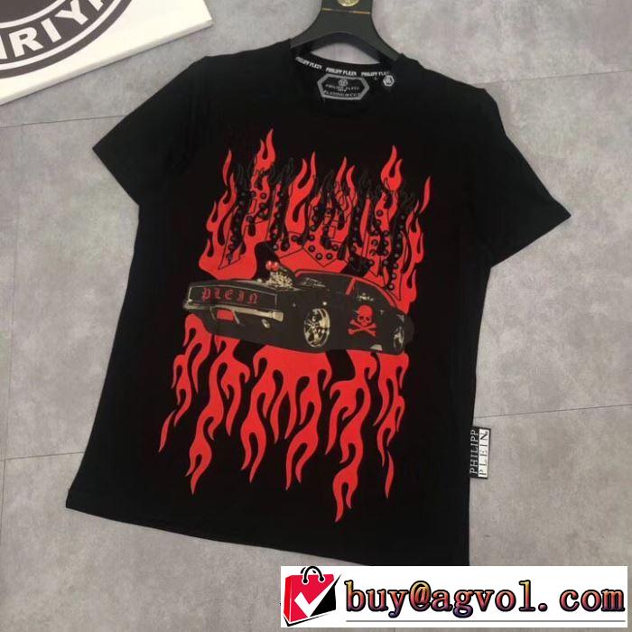特に夏は人気アイテム Tシャツ/半袖 2色可選フィリッププレイン PHILIPP PLEIN 2019年夏の一押しファッションアイテム