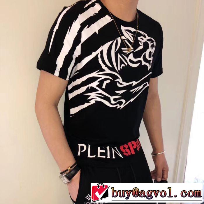 夏ファッションのおすすめ PHILIPP PLEIN Tシャツ/半袖 フィリッププレイン2019春夏人気トレンドアイテム