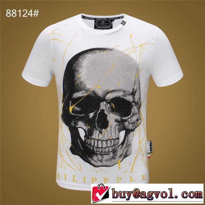 PHILIPP PLEIN Tシャツ/半袖今期注目のブランドトレンド  2色可選フィリッププレイン 2019春夏は人気定番