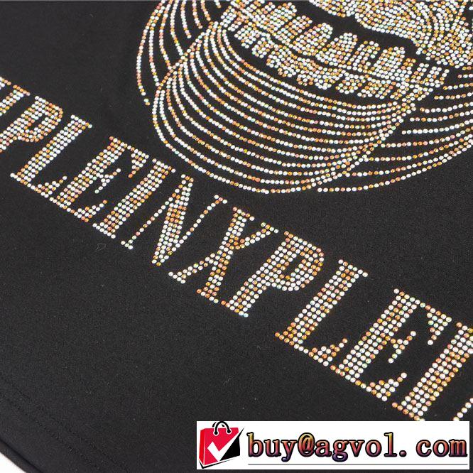 2019年春夏シーズンの人気 Tシャツ/半袖 夏に良く似合うちょっと新品 フィリッププレイン PHILIPP PLEIN