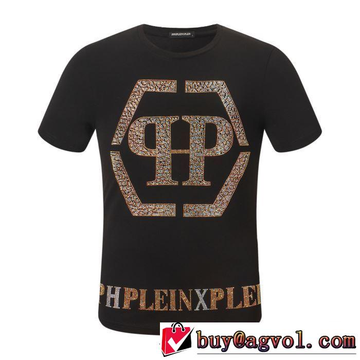フィリッププレイン 2019年夏の一押しファッションアイテム PHILIPP PLEIN Tシャツ/半袖 季節感のあるファッション 2色可選