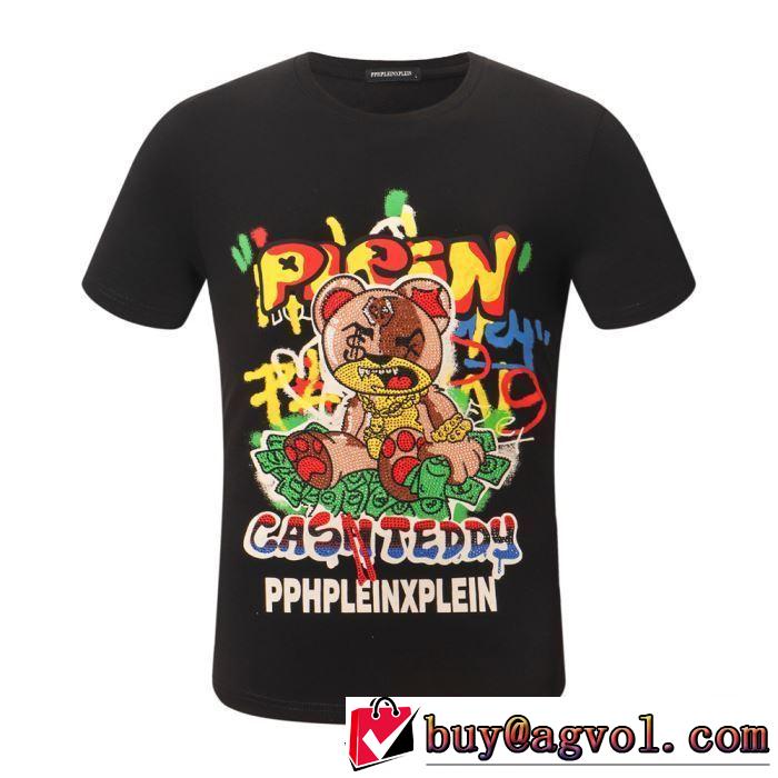《2019年》今、注目のストリート PHILIPP PLEIN Tシャツ/半袖  2色可選フィリッププレイン 大人らしく仕上げ