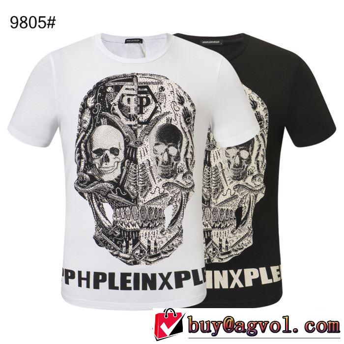 Tシャツ/半袖 素敵カジュアルの春夏コレクション 2色可選フィリッププレイン PHILIPP PLEIN 2019春夏人気トレンドアイテム