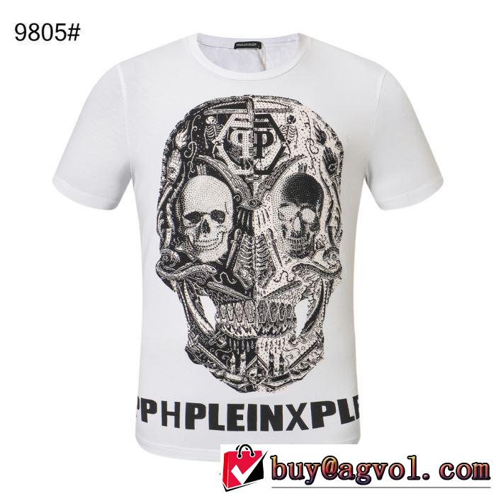 Tシャツ/半袖 素敵カジュアルの春夏コレクション 2色可選フィリッププレイン PHILIPP PLEIN 2019春夏人気トレンドアイテム