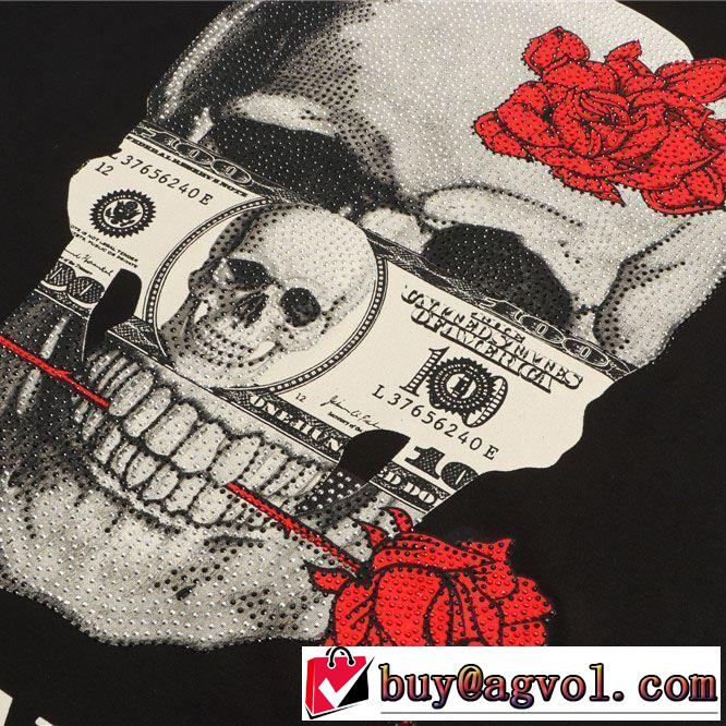 ぜひ今年のトレンドをチェック Tシャツ/半袖 PHILIPP PLEIN 2色可選フィリッププレイン2019年春夏シーズンの人気