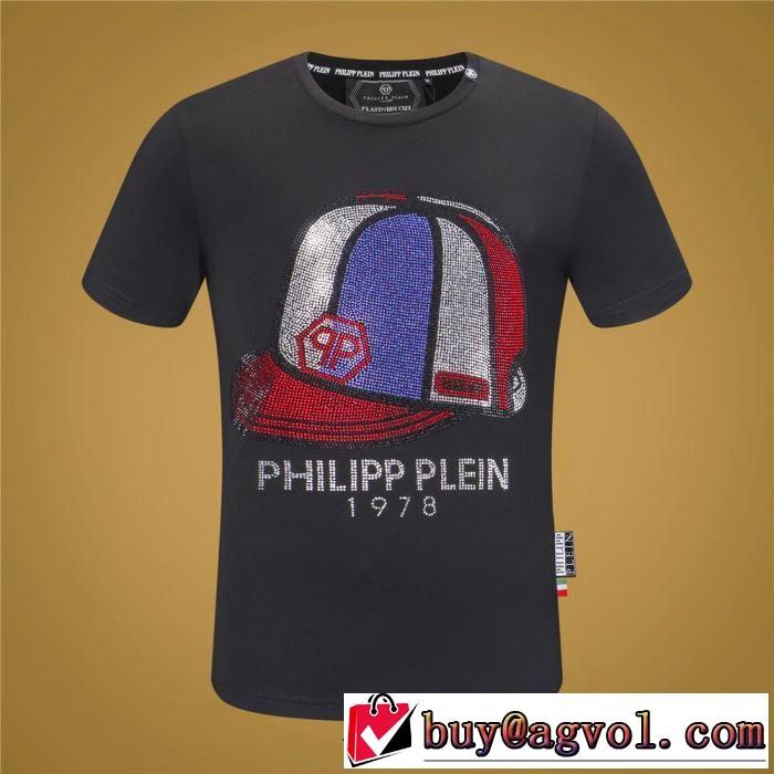 キレイめ感が強い PHILIPP PLEIN Tシャツ/半袖 今期注目のブランドトレンド フィリッププレイン