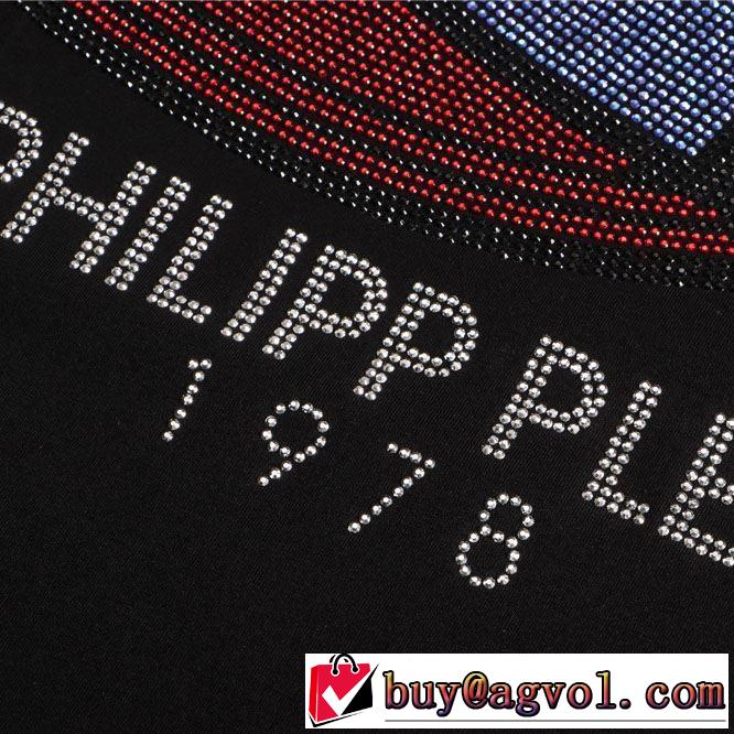 キレイめ感が強い PHILIPP PLEIN Tシャツ/半袖 今期注目のブランドトレンド フィリッププレイン