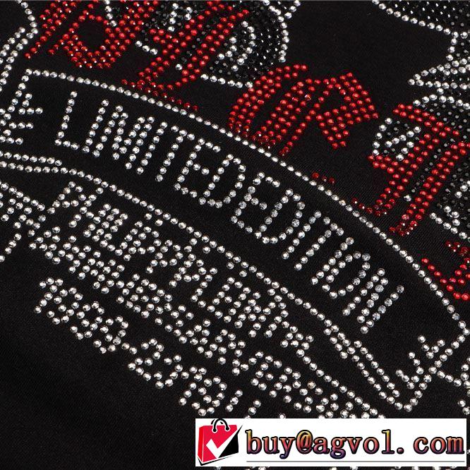 PHILIPP PLEIN 今風の着こなし新品 Tシャツ/半袖 フィリッププレイン 2019春夏は人気定番