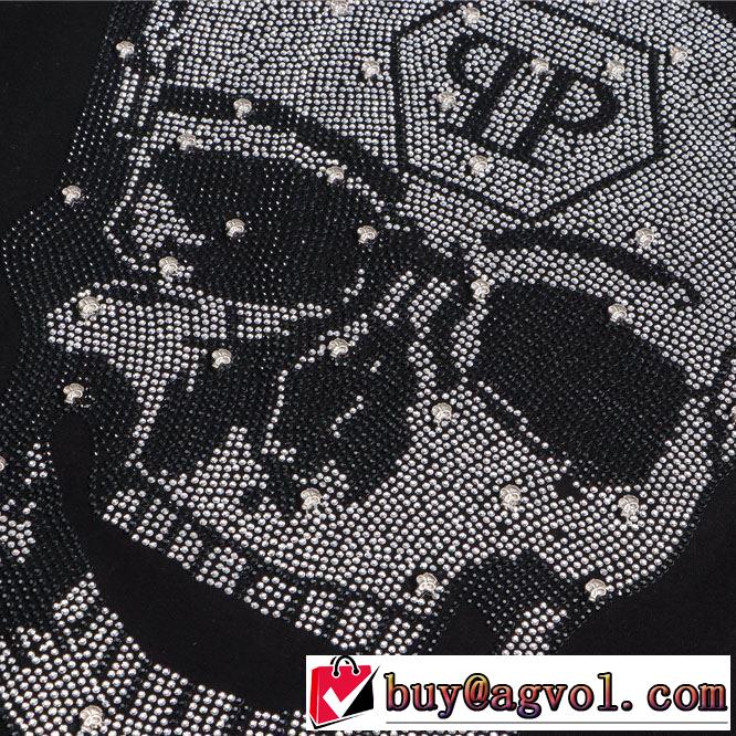 今季は特に注目ファション PHILIPP PLEIN Tシャツ/半袖  優しい雰囲気スタイリッシュにフィリッププレイン