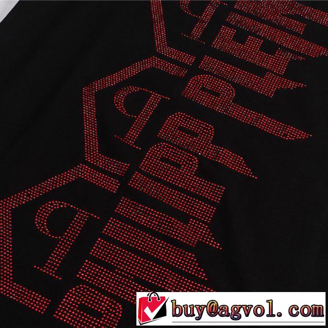 最新のトレンドブランド人気的  PHILIPP PLEIN Tシャツ/半袖  2色可選フィリッププレイン 2019春夏は人気定番