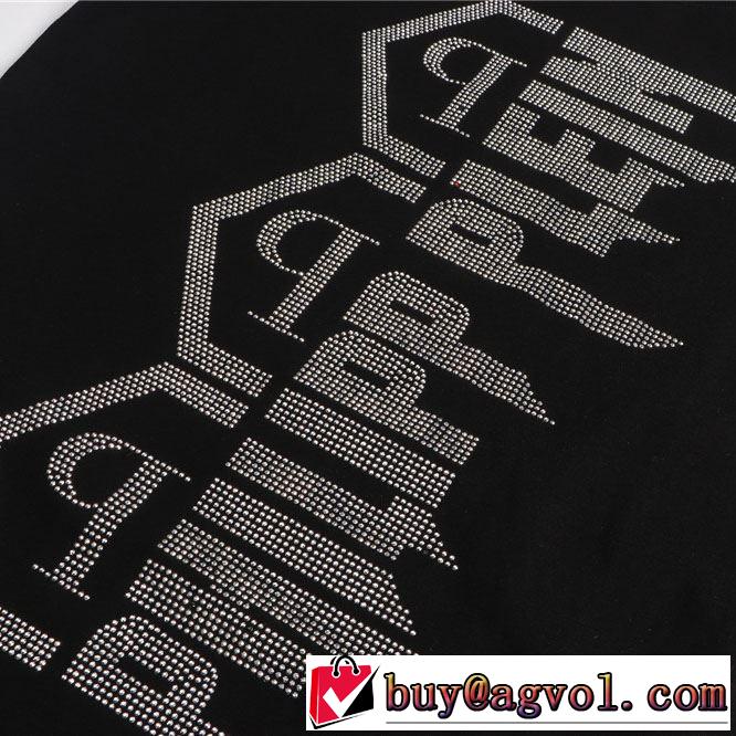 最新のトレンドブランド人気的  PHILIPP PLEIN Tシャツ/半袖  2色可選フィリッププレイン 2019春夏は人気定番