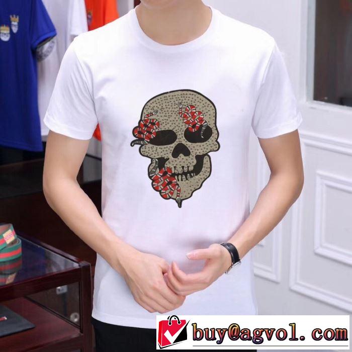 フィリッププレイン PHILIPP PLEIN 優しい雰囲気スタイリッシュに  Tシャツ/半袖  2色可選 2019SS