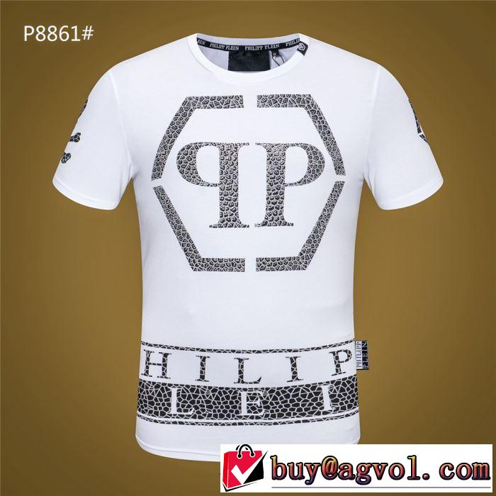 おしゃれな夏ファッション2019 Tシャツ/半袖  2色可選フィリッププレイン PHILIPP PLEIN 特に夏は人気アイテム
