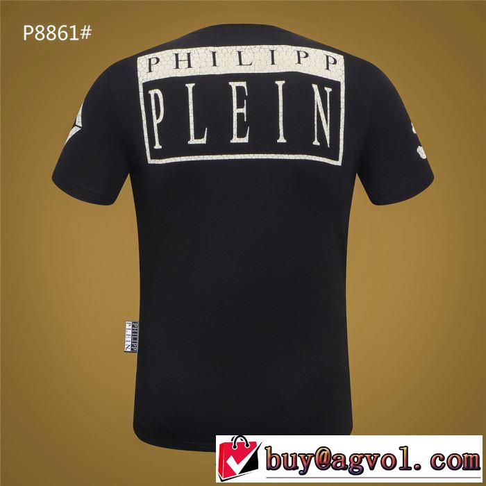 おしゃれな夏ファッション2019 Tシャツ/半袖  2色可選フィリッププレイン PHILIPP PLEIN 特に夏は人気アイテム