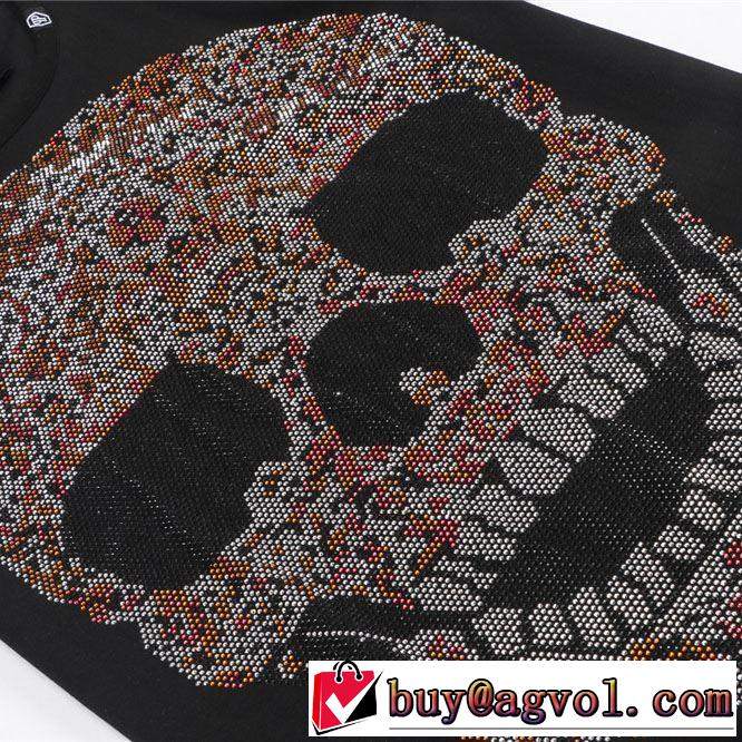 Tシャツ/半袖 2019SS 主張性もカジュアルさフィリッププレイン絶妙にオシャレ人気アイテム PHILIPP PLEIN