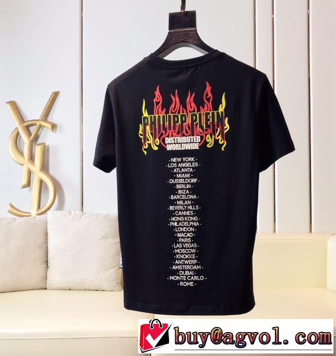 2色可選フィリッププレイン PHILIPP PLEIN2019年夏の一押しファッションアイテム Tシャツ/半袖 主張性もカジュアルさ