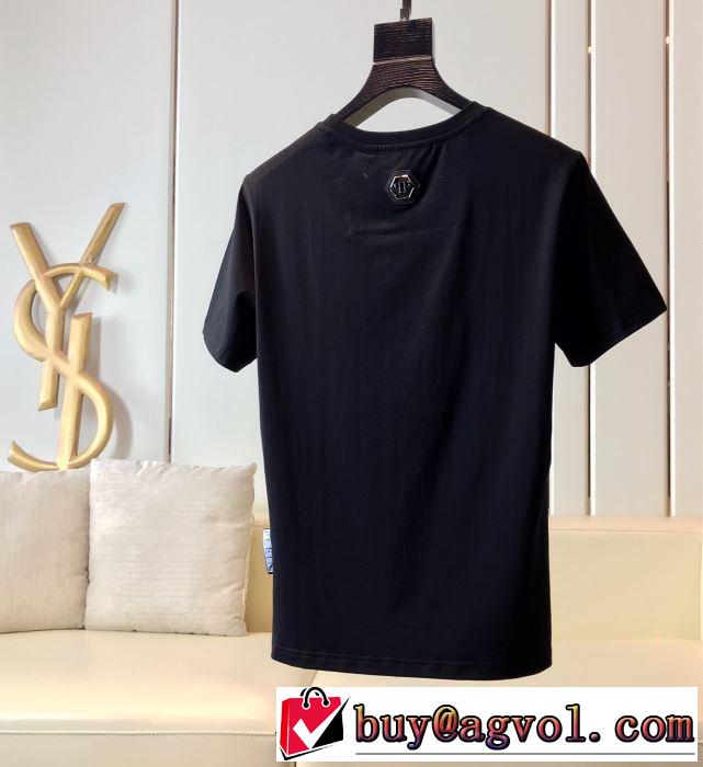 2色可選フィリッププレイン今風の着こなし新品  PHILIPP PLEIN 2019春夏は人気定番  Tシャツ/半袖