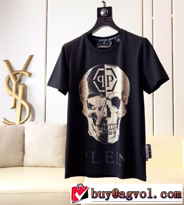 主張性もカジュアルさ  Tシャツ/半袖 PHILIPP PLEIN  2色可選フィリッププレイン今流行りの最新コレクション