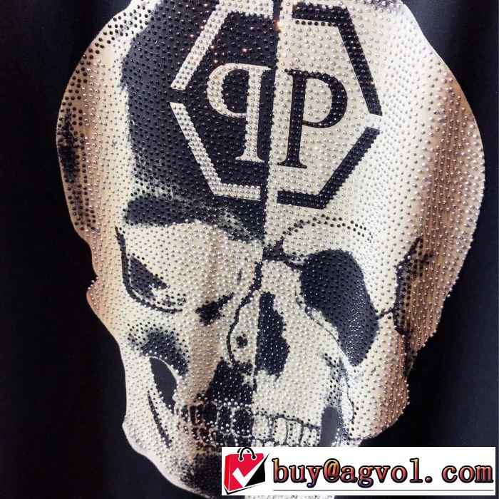 主張性もカジュアルさ  Tシャツ/半袖 PHILIPP PLEIN  2色可選フィリッププレイン今流行りの最新コレクション