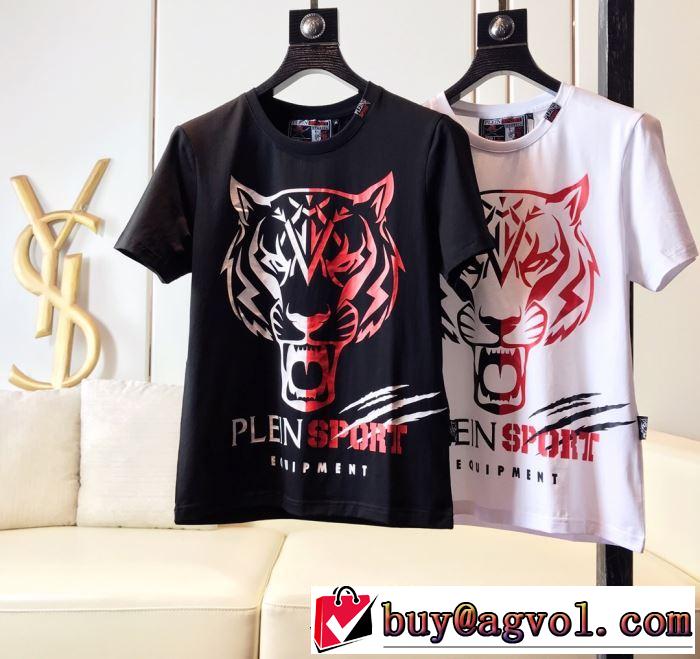 主張性もカジュアルさ  Tシャツ/半袖 2019SS 2色可選フィリッププレイン最新のトレンドブランド人気的  PHILIPP PLEIN