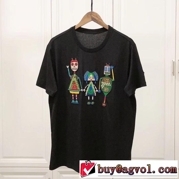 最終価格セール 2色可選プラダ ギフト最適期間限定 PRADA Tシャツ/半袖 2019夏ファション新品