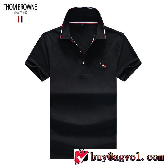 3色可選 トムブラウン THOM BROWNE 【2019春夏】最新コレクション Tシャツ/ティーシャツ  大人の余裕が漂う