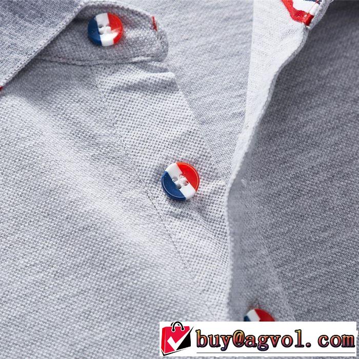 3色可選 トムブラウン THOM BROWNE 【2019春夏】最新コレクション Tシャツ/ティーシャツ  大人の余裕が漂う