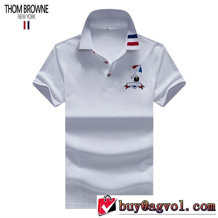 THOM BROWNE 優しげ人気アイテム トムブラウン 3色可選   Tシャツ/ティーシャツ 春夏の流行り2019新品