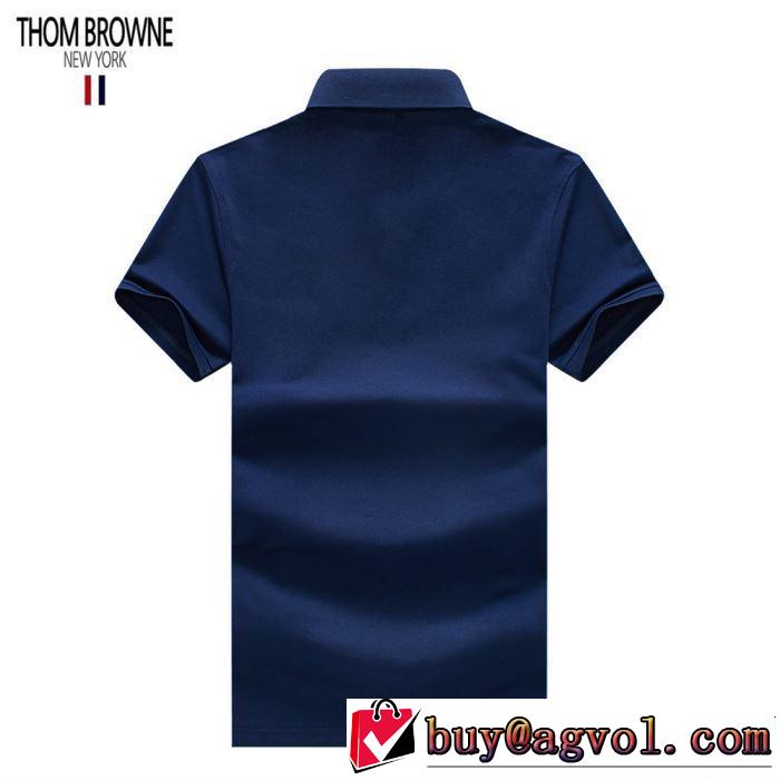 THOM BROWNE 優しげ人気アイテム トムブラウン 3色可選   Tシャツ/ティーシャツ 春夏の流行り2019新品
