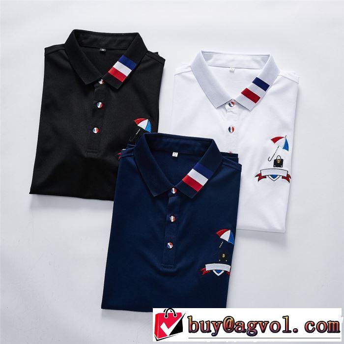 THOM BROWNE 優しげ人気アイテム トムブラウン 3色可選   Tシャツ/ティーシャツ 春夏の流行り2019新品