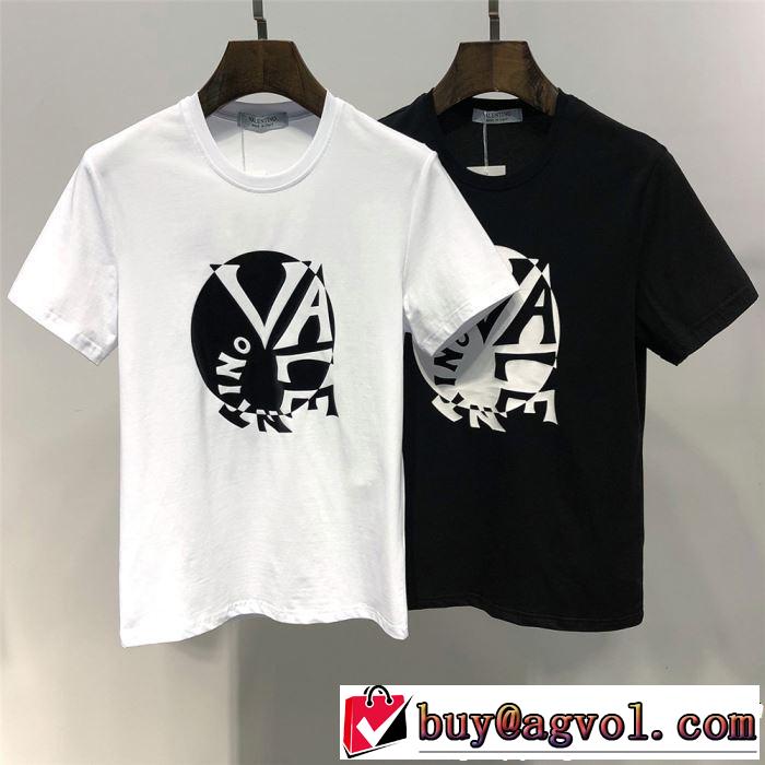 VALENTINO Tシャツ/ティーシャツ 2色可選 《2019年》今、注目のストリート オシャレアイテム ヴァレンティノ