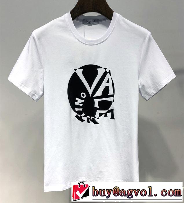 VALENTINO Tシャツ/ティーシャツ 2色可選 《2019年》今、注目のストリート オシャレアイテム ヴァレンティノ
